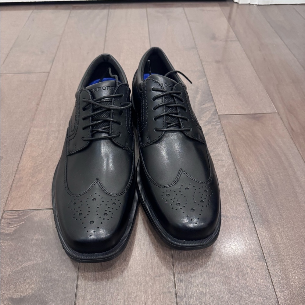 Rockport Black Leather Men's Loafers